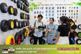 The 9th Vietnam Hardware & Hand Tools Expo (VHHE) will take place in Ho Chi Minh City from December 5-7. (Photo: VNA)