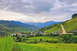 Many inter-village and inter-commune roads are built in the Central Highlands province of Kon Tum. (Photo: VNA)