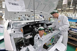 A car manufacturing plant in Vinh Phuc province. — VNA/VNS Photo 