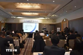 The workshop aims to introduce to Japanese businesses investment trends in Vietnam and its pioneering industrial parks with carbon neutral initiatives. (Photo: VNA)