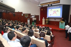 Delegates attend a workshop to review the results of Việt Đức Friendship Hospital’s organ and tissue transplantation on December 6 in Hanoi. (Photo: Courtesy of Viet Duc Friendship hospital) 