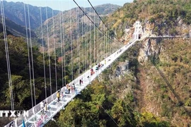 Impressive cultural event at Moc Chau Island