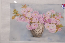 Vietnamese artist joins diplomatic art exhibition in Moscow