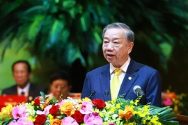 El secretario general del PCV y presidente de Vietnam, To Lam intervino en la cita (Fuente: VNA)