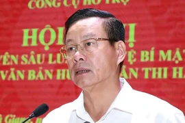 Nguyen Van Son, presidente del Comité Popular de la provincia de Ha Giang (Foto: VNA)