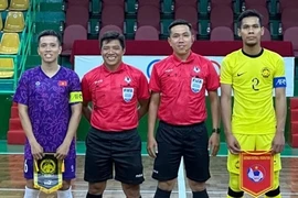 L'arbitre Truong Quoc Dung participera à la Coupe du Monde de Futsal de la FIFA en septembre, sa deuxième fois en tant qu'officiel lors du tournoi. (Photo : AVN)