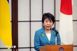 La ministre japonais des Affaires étrangères Kamikawa Yoko (Photo : VNA)