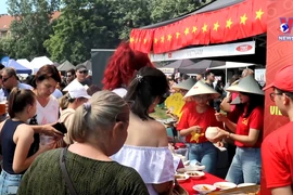 越南参加布拉格最大的美食文化节