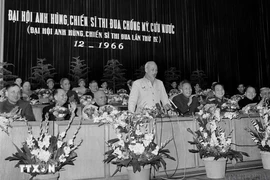 Le Président Ho Chi Minh, l'âme de la révolution vietnamienne, dit Poldi Sosa Schmidt