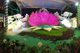 La première Fête du lotus de Hanoï, organisé du 12 au 16 juillet, a attiré plus de 50 000 visiteurs. Photo: Internet