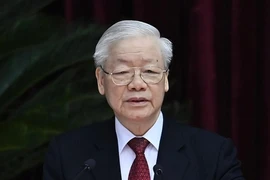 Le secrétaire général du Comité central du Parti communiste du Vietnam (PCV), Nguyen Phu Trong.. Photo: VNA
