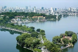 Une vue de Hanoï. Photo: VNA