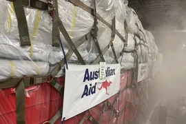 La première cargaison de secours en provenance d'Australie est arrivée au Vietnam. Photo : Ambassade d'Australie