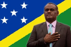 所罗门群岛新任总理杰里迈亚·马内莱。图自互联网