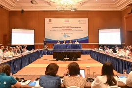 Representatives from ministries, agencies and organisations at the conference. (Photo: The Ministry of Justice)