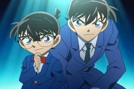 Vietnam is the first country in the world to host the “30th Anniversary of the Serialisation of Detective Conan” Exhibition. (Photo: VNA)