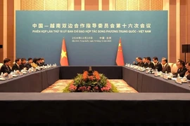 The 16th meeting of the Vietnam-China Steering Committee for Bilateral Cooperation is held in Beijing on December 10. (Photo: VNA)