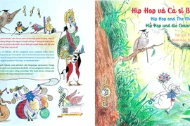 The cover of Hip Hop and the Master Singer, German-Vietnamese writer Isabelle Muller's new children book. (Photo courtesy of Ho CHi Minh City General Publishing House)