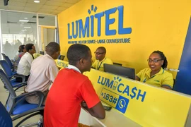 A store of Lumitel, a brand of Viettel Global in Burundi. (Photo courtesy of Viettel Global)