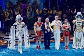 Vietnam gana plata en festival internacional de circo. (Fuente: baovanhoa.vn)