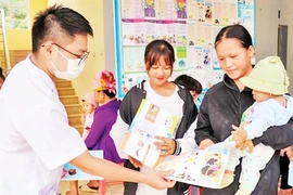 近两年来，越南生育率急需下降至1.96，低于更替生育率。图自《人民报》