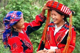 Colourful brocade attire - Source of pride for Pa Then women
