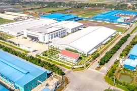 Hoa Binh Industrial Park in Long An province. (Photo courtesy of hbip.vn)