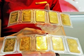5月13日上午越南国内黄金价格大幅下降。图自互联网