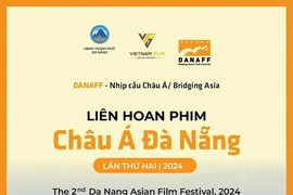 2024年岘港亚洲电影节海报。图自越通社