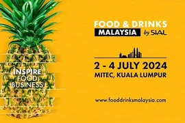 越南参加从7月2日至4日在马来西亚国际贸易展览中心(MITEC)举行的2024年饮食展。图自互联网