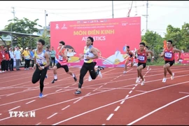 More golds for Vietnam's athletics team at ASEAN Schools Games (Photo: VNA)