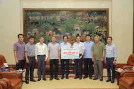 Petrovietnam supports Hung Yen for typhoon aftermath settlement (Photo: petrotimes.vn)