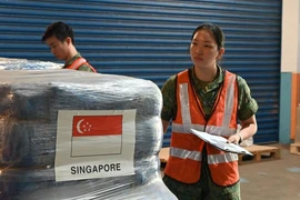 Aid shipment from Singapore’s government to natural disaster-hit areas comes (Photo: CNA)