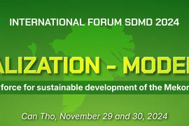 The international forum on the sustainable development of the Mekong Delta (SDMD) 2024 is scheduled to take place on November 29 - 30. (Photo: sdmd2045.ctu.edu.vn)