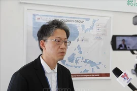 Jin Masahiko, jefe de desarrollo de sistemas de Link Station. (Fuente: VNA)
