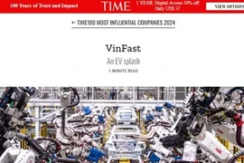 VinFast entre las 100 empresas más influyentes a nivel mundial