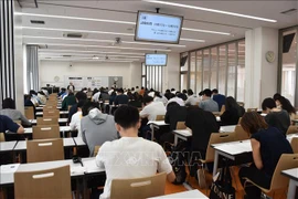 En la prueba de vietnamita en Japón (Fuente: VNA)