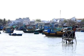 Barcos pesqueros en la provincia de Binh Thuan (Fuente: VNA)