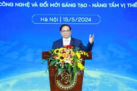 Prime Minister Pham Minh Chinh says science-technology is a vital element for the country to catch up with the world amidst the fourth industrial revolution-related technology boom. (Photo: VNA)