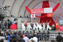 At the Vietnam Festival in Japan in 2023 (Photo: VNA)
