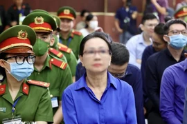 Truong My Lan at the the appellate trial in Ho Chi Minh City on November 15 (Photo: VNA)