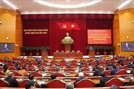 The national conference in Hanoi on December 16 to review the Party building and organisation work in 2024 and launch missions for next year (Photo: VNA)