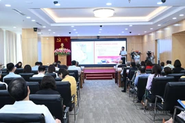 An overview of the workshop on technology applications in logistics and e-commerce (Photo: congthuong.vn)