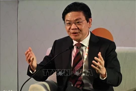 新加坡副总理兼财政部长黄循财。图自越通社