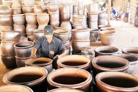 越南同奈省致力守护边和陶瓷百年窑火。图自同奈报
