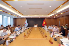 La reunión entre el Consejo de Miembros y el Comité Ejecutivo de Petrovietnam. (Fuente: VNA)