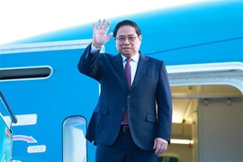 Premier de Vietnam parte de Hanoi rumbo a Rusia para la Cumbre BRICS+ (Fuente: VNA)