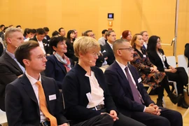 Los delegados participantes en el evento. (Fuente: VNA)