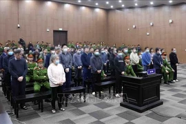 Обвиняемые на суде первой инстанции 12 января. (Фото: ВИA)