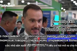 На международной гастрономической выставке в России представлено множество продуктов из Вьетнама 